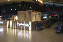 武汉高铁站VIP店装修工程施工现场_康蓝装饰公司